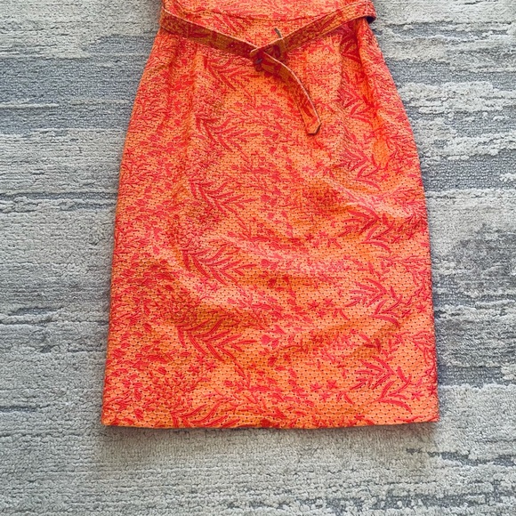 Antonio Melani Nala Belted Dress in Clementine - Picture 5 of 7